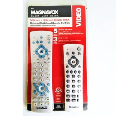 Magnavox MG53S 5+3 Universal Remote Control, 2-Remote Pack - Image 1 of 3