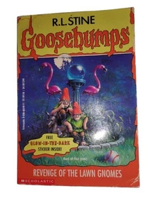 1995 Revenge of the Lawn Gnomes First Edition Paperbound R. L. Stine USA - Picture 1 of 8