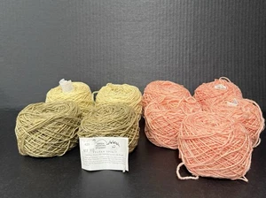 Filato Sylvan Spirit Verde Mtn Spinnery 50% Lana 50% TENCEL Lotto di 9 Usato? - Foto 1 di 11