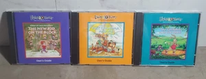 LOT OF 3  LIVING BOOKS PC/CD-ROM~Tortoise & Hare, JUST GRANDMA AND ME , New Kid - Picture 1 of 5