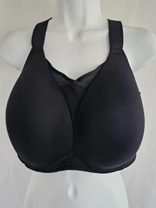 LIVI Active BH Medium-Impact feuchtigkeitsableitend geformt schwarz ohne Bügel Sport Größe 42F - Bild 1 von 10