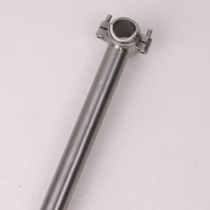 J&L Titan/Ti Sattelstütze - Zero Offset - 27,0 mm / 26,8 mm 350 mm - Bild 1 von 3