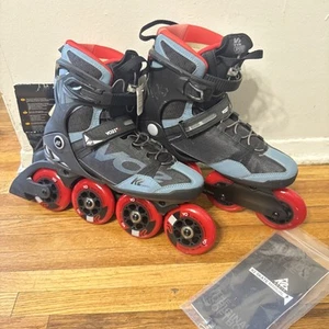 Men's K2 V02S 90 Pro Inline Skates - Size 10 Includes Large Wrist Guards - Picture 1 of 8