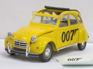 Citroen 2 CV Ente Cabrio offenes Dach gelb James Bond 007 ohne Box Solido 1:17 - Bild 1 von 8