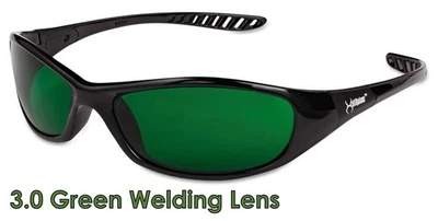 Jackson Hellraiser Safety Glasses with Green Welding Lens 3.0 - Image 1 of 2