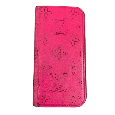 Funda Louis Vuitton Rosa Mahina iPhone 7 8 Folio Foto 1 de 4
