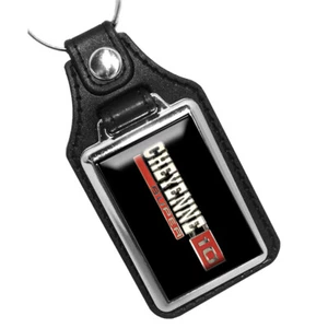 Compatible with 1970's Cheyenne Super Trim Design Faux Leather Key Ring FOB - Bild 1 von 4
