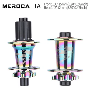 MEROCA MTB Hub Front Rear 32 Holes Disc Brake Bicycle Hubs 6 Pawls 7 Bearings - Picture 1 of 23