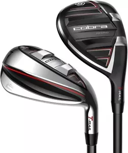 New Left Handed Cobra T-Rail 2023 Combo Irons 4H,5-Pw Graphite Senior #423549 - Picture 1 of 4