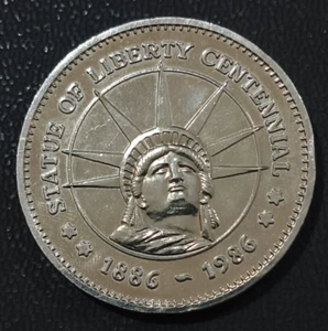 Statue Of Liberty Centennial Double Eagle Commemorative Coin 1886-1986 100 Year - Picture 1 of 2