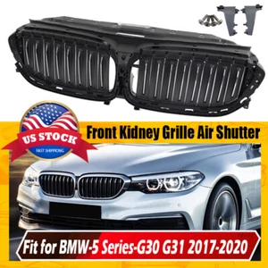 Front Radiator Grille Active Air Shutter # 51137497281 For BMW G30 G31 2017-2020 - Picture 1 of 13