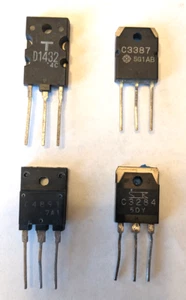 2SD1428 oder 2SD1432 oder 2SC3387 oder 2SC4891 oder 2SC3284 oder 2SC5803.TV Horizontaler Ausgang - Bild 1 von 6