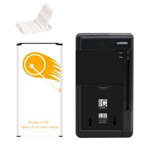 Long Lifespan 6820mAh EB-BG900BU Battery Charger for Samsung Galaxy S5 SM-S903VL - Picture 1 of 1