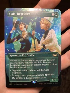 Gala Greeters • German Foil • NM Unplayed • Borderless Box Topper • MTG - Picture 1 of 4