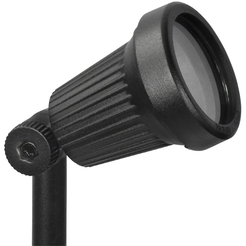 Sterno Home Low Voltage 20W Cast Aluminum Spotlight - Black (GL39370)