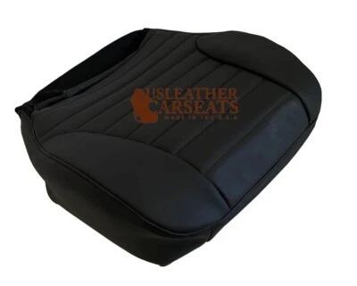 Cubierta de asiento de cuero gris oscuro para parte inferior del conductor Jeep Grand Cherokee Laredo 1997 Foto 1 de 4