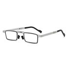 100-400 Degree Ultra Light Titanium Screwless Foldable Anti-Blue Reading Glasses