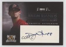 2007 TRISTAR Prospects Plus Farm Hands Authentic Auto David Kopp #FH-DK Auto