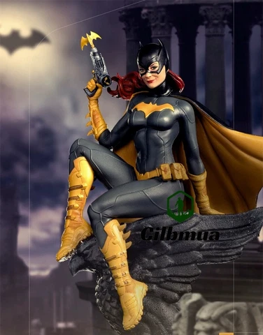 Batman Batgirl Comic Ver. Art 1/10 Scale Resin Statue Collect Sculpture Gifts Cover
