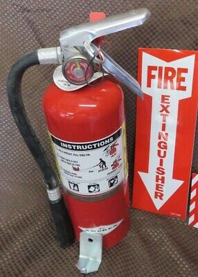🔥🧯 NICE REFURBISHED 5-lb. ABC FIRE EXTINGUISHER  W/2023 CERTIFICATION TAG🔥🧯 • 49$