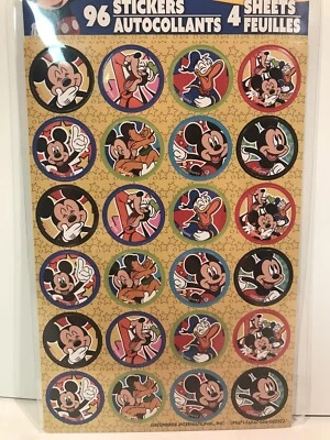 Folhas adesivas festa favores Frozen princesas rei leão Toy Story-Disney lote 15 - Imagem 1 de 4