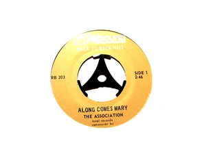 45rpm vinyl record.....The Association....Along Comes Mary/Cherish.....60s Pop.. - Picture 1 of 2