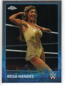 2015 WWE Topps Chrome Base Rosa Mendes #60