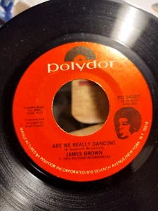 JAMES BROWN - ARE WE REALLY DANCING (Funk Disco 45rpm) - Picture 1 of 1