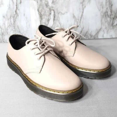 Zapatos Oxford Dr Martens Zavala Lo Cuero Taupe EE. UU. M 7 EE. UU. L 8 Foto 1 de 4