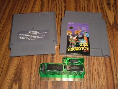 Solomon's Key NES 1987 Nintendo Puzzle adventure gaming Tecmo cult classic fun - Image 1 of 4