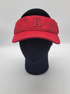 PGA TOUR AIRFLUX ADJUSTABLE AIRFLUX RED VISOR - Image 1 of 4