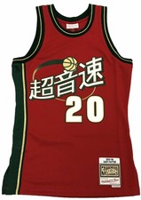 sonics red jersey