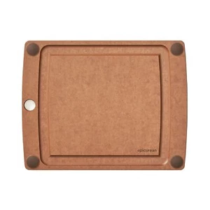 All-in-One 11.5" × 9" Cutting Board in Nutmeg - Picture 1 of 5