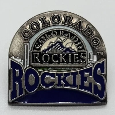 ⭐️ 2003 MLB Colorado Rockies Baseball Hat Lapel Jacket Pin - Officially Licensed - Image 1 of 2