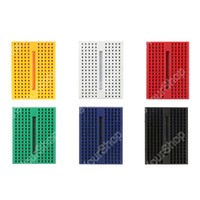 6Pcs 170 Tie-points Mini Solderless Prototype Breadboard for Arduino Shield