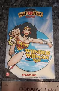 DC Comics Wonder Woman MAGNETE FRIGO fumetto supereroe 1999 vintage - Foto 1 di 6