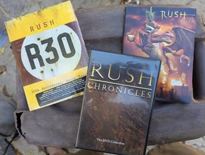 RUSH LOT dvd Prog in Rio chronicles video collection r30 5.1 lot  r 30 w picks - Bild 1 von 8