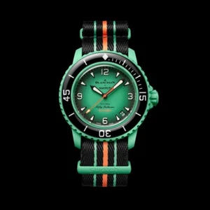 Swatch X Blancpain Indian OCEAN -Bioceramic Scuba Fifty Fathoms- Fast Ship✈️ - Bild 1 von 3