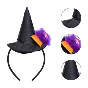 Cappello Festivo Copricapo Cappello Fascia per Capelli Halloween Fasce Donna - Foto 1 di 12