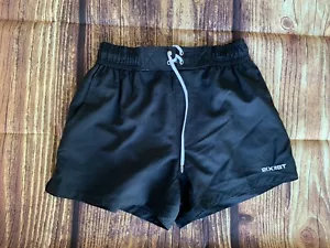 2(X)IST Women's Elastic Waist Side Pockets Brief Lined Black Shorts Size: S - Picture 1 of 9