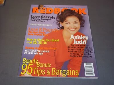 1997 NOVEMBER REDBOOK MAGAZINE - ASHLEY JUDD - FRONT COVER - PB 3572 - Image 1 of 2