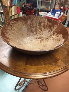 Designer Schale extra groß echt Rindsleder - Bild 1 von 4