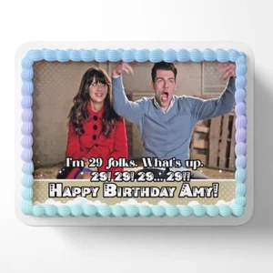 New Girl 29 Schmidt Edible Cake Topper Party Decoration Edible Image - Picture 1 of 7