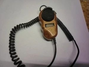 VTG Wilson Noise Cancelling Radio Trucker Microphone 4 pin WOOD ABS CB Radio Mic - Zdjęcie 1 z 15