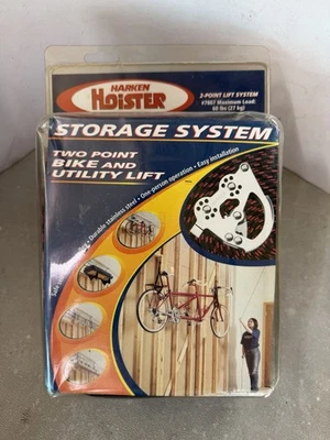 Hoister - Overhead Garage Storage 2 Point Hoist System for Bikes, Kayaks, Sur... - Image 1 of 4