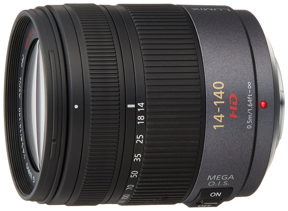 Panasonic telephoto zoom lens for Micro Four Thirds Lumix G VARIO HD 14-140mm/F4 - image 1 of 1