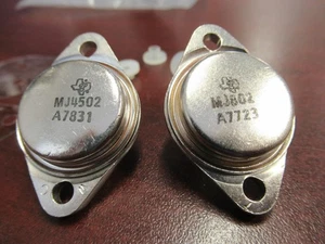 MJ4502 and MJ802 Matched New original Transistor - Picture 1 of 2