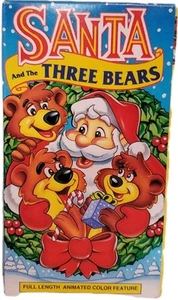 SANTA AND THE THREE BEARS CHRISTMAS CARTOON XMAS MOVIE - Picture 1 of 3