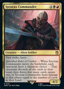 Sycorax Commander - Foil, Commander: Universes Beyond: Doctor Who, Near Mint x 1 - Picture 1 of 1