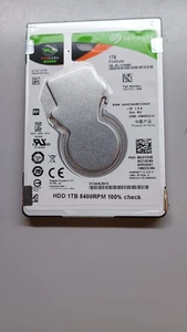 Seagate FireCuda 2,5 inch HDD - ST1000LX015 - 1TB - 5400RPM - Tested and wiped - Afbeelding 1 van 1